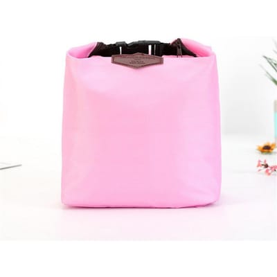 Sac à lunch isotherme en nylon, étanche à l'humidité, boîtes à lunch, sac fourre-tout pour aliments, glacière thermique, boîte de rangement pour aliments de pique-nique, sac de transport pour aliments pour sorties, usage pratique