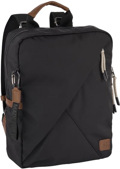 camel active vrije tijd rugzak Aurum Backpack Black zwart