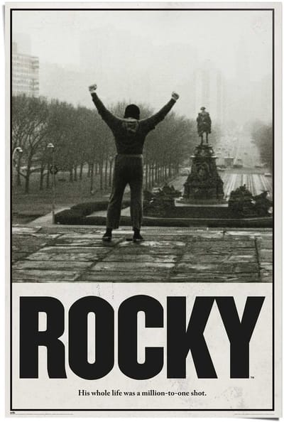 Poster Rocky - Rocky Balboa - 91,5 x 61 - Papier - REINDERS
