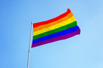 Regenboog vlag | 150 x 100 cm | Pride and predjudice | Gay Pride | Vlag met Koord en Lus | Gevelvlag