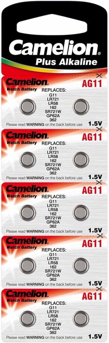 Knoopcel Batterijen - Kleine Batterijen - Apparaten Voeden - Alkaline Samenstelling - AG11