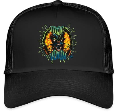 Jurassic World Dilophosaurus Toxic Trucker Cap