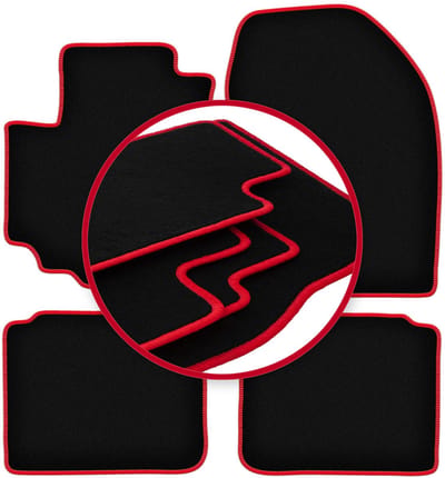 CARLUX-RED automatten voor: Suzuki SX-4 S-Cross FL crossover (2018-)