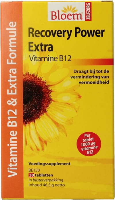 Bloem Recovery Power Extra Vitamine B12 Tabletten