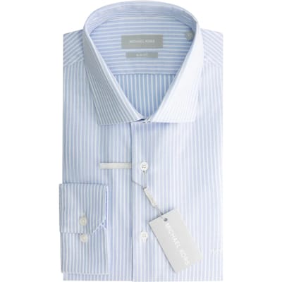 Gestreepte slim-fit overhemd Michael Kors