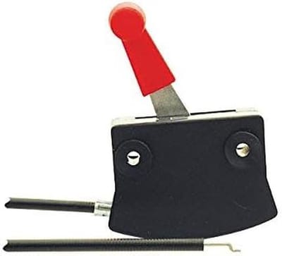 Universele Bowdenkabel - Verbindingskabel Gazonmaaier - Reparatie en Onderhoud - 15 Meter Lengte - 24x385x105 cm - Zwart Rood