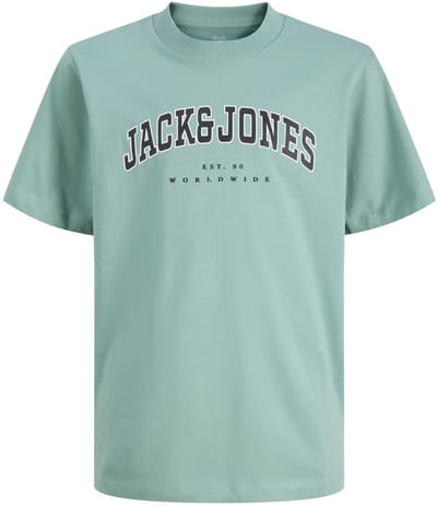 JACK&JONES - JJECALEB VARSITY TEE SS O-NECK NOOS PLS - Heren - T-shirts