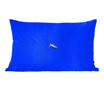 Sierkussens - Kussentjes Woonkamer - 50x30 cm - Vintage - Blauw - Vrouw