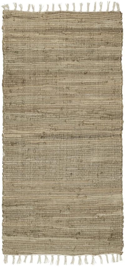 Ib Laursen - Vloerkleed 60x120 cm - Katoen - Bruin/Grijs