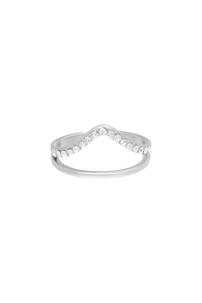 Ring Regal Silver Copper- Moederdag cadeautje - cadeau voor haar - mama -yehwang