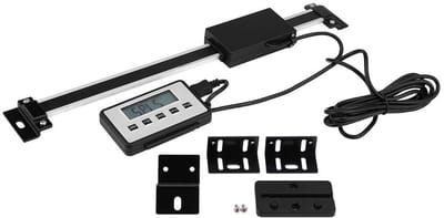 Digitale Liniaal Set 0-200mm Nauwkeurige Digitale Schaal met LCD Aanduiding voor Freesmachines en Draaibanken