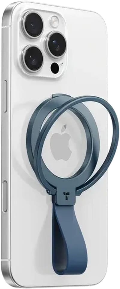TORRAS Ostand Ring MagSafe Magnetische Telefoonringhouder met Standaard Blauw