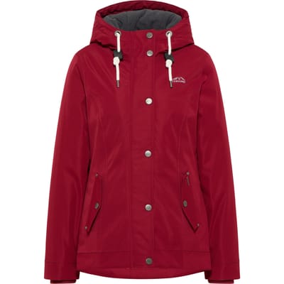 ICEBOUND winterjas Klima Iglo Dames donkerrood