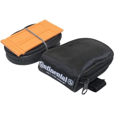Racefiets zadeltas met binnenband + 2 racebandverwijderaars Continental 700C Presta