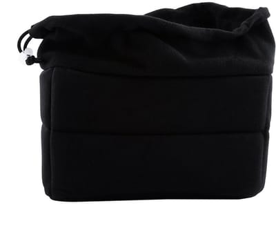 Dailygoods- Cameratas Universeel - DSLR/Systeemcamera - Gewatteerde Hoes - Antistatisch Materiaal - Verstelbare Insteekpartitie - Schokbestendig Fluweel - Camerahoes