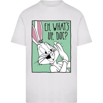 T-shirt Merchcode Looney Tunes Bugs Bunny Funny Face 3.0