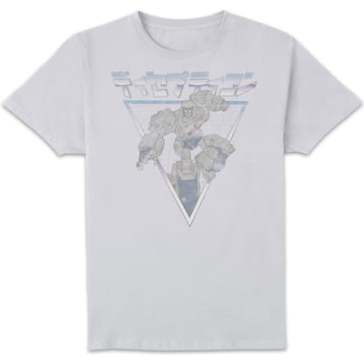 Transformers Megatron Retro Japans t-shirt - Wit - S