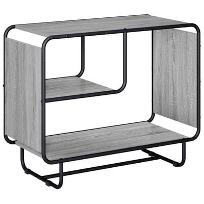 vidaXL - Dressoir - Grijs - Sonoma - 80 - x - 37,5 - x - 64,5 - cm - Bewerkt - hout