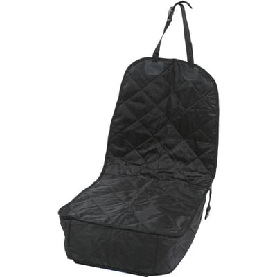 Housse de Siège Auto Imperméable Anti-Rayures Contre la Saleté Housse pour Siège Avant pour Animaux de Compagnie avec Boucle de Sangle pour black