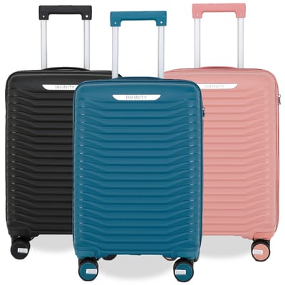 Robuuste harde koffer voor in de cabine 36 x 24 x 55 cm TSA-bagage Geschikt voor Easyjet, Ryanair, Wizzair