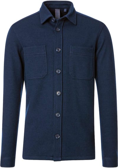 Casa Moda Casual Outdoor Overhemdjack 544364300-105 Blauw - XXL