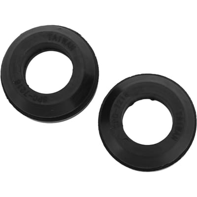 2 STUKS PCV Ontluchtingsventiel Grommets Rubber Zwart Vervanging voor Chevrolet SBC BBC SBF 350 A96 Motor black