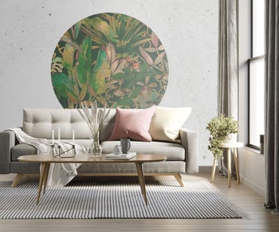 Behangcirkel 80cm Planten