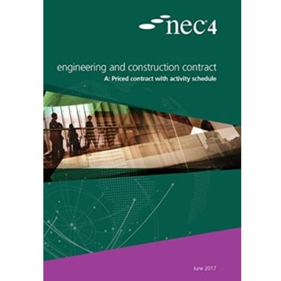 Nec4: Engineering And Construction Contract Option A Priced Contract With Activity Schedule - NEC NEC