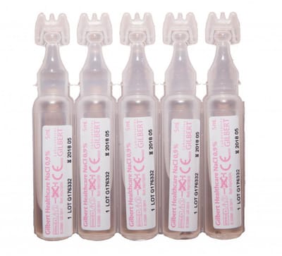 Gilbert Physiodose Physiological serum 3 verpakkingen - 40X5 ML
