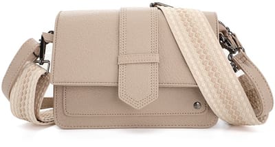 Taupe Capri schoudertasje OLT13764