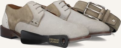 STEFANO LAURAN Msh00100086. Nette schoenen - Veterschoenen - Heren - Beige - Maat 42
