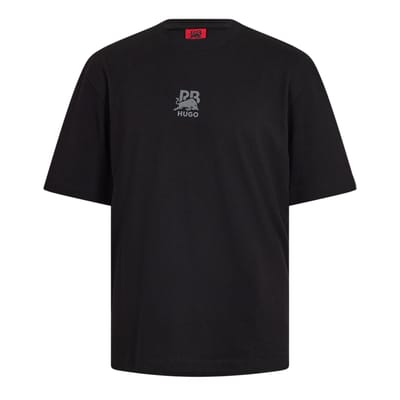 Hugo Unisex Volwassenen Red Bull T-Shirt (Zwart)