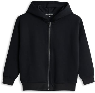 4PRESIDENT Sweater meisjes - Black - Maat 92 - Meisjes trui