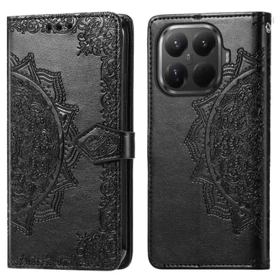 imoshion Hoesje - Geschikt voor Xiaomi 15T Pro - Mandala Bookcase - Zwart