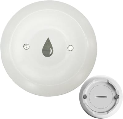 Waterlek Detector - Water Sensor - Thuis Beveiligen - Draadloze Installatie - 8.8 x 8.8 x 3 cm - Wit