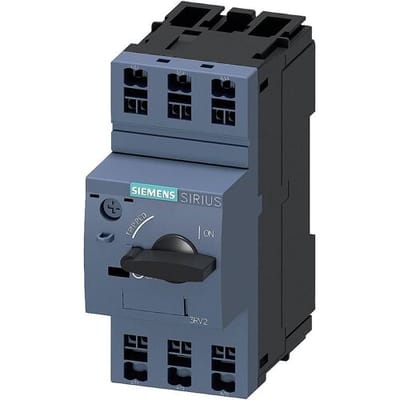 Siemens 3RV2011-4AA20 Vermogensschakelaar 1 stuk(s) Instelbereik (stroomsterkte): 10 - 16 A Schakelspanning (max.): 690 V/AC (b x h x d) 45 x 106 x 97