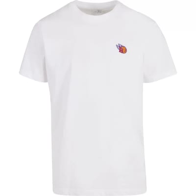 Mister Tee - Basketball Fly EMB Heren Tshirt - XS - Wit