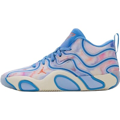 Air Jordan Tatum 3 Tie Dye Heren Sneakers Blauw University-Blauw Bleek-Ivoor FZ6601400 44 gray