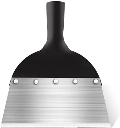JHUBERS- Tuinschep 23 cm multifunctioneel - Onkruidgereedschap - Schep - Plantenschep - Stalen Platte Schep - Tuinreiniging - Onkruidschoffel