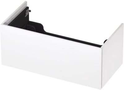 INK - Onderkast 1 Lade Push 2 Open Bestaande Uit - 900x450x376 Mm - Hoogglans Wit