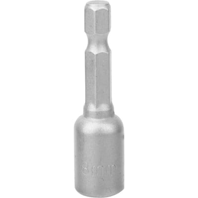 Magnetische Zeskant Dop Universeel Zwart Oppervlak Behandeld (5 Stuks 50 mm Lang 8 mm Diameter)