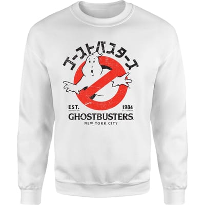 Ghostbusters EST. 1984 Sweatshirt - White - S - Wit