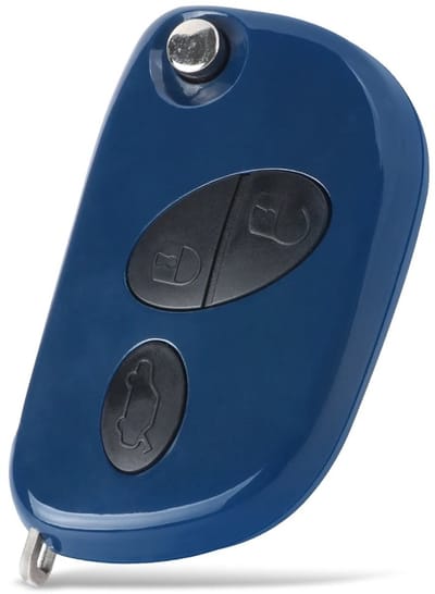 XEOD Autosleutelbehuizing - sleutelbehuizing auto - sleutel - Autosleutel - Afstandsbediening / Geschikt voor: Maserati 3 knops
