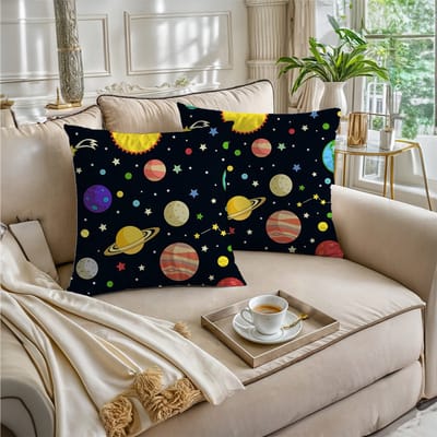 Boraboi® Luxe Decoratieve Kussenhoezen set van 2 , Zachte Suède Touch- 50x50cm -(Orange,Wit,Zwart,Groen)