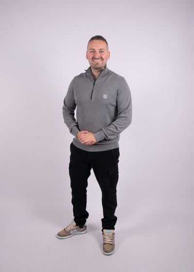 Hugo Boss trui grijs