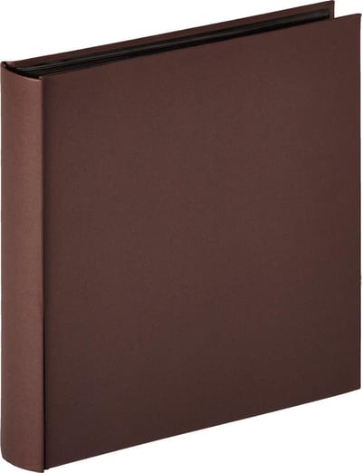 Walther Fun - Fotoalbum - 30X30 cm - 100 zwarte pagina's - Donker Bruin
