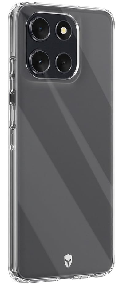 Force Case, Hoesje geschikt voor Motorola G56 - FEEL Anti-Shock 2m & 50% Gerecycled & Anti-Vergeling, Transparant
