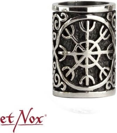 Zilveren”Helm van awe” – baardkraal(P1003)