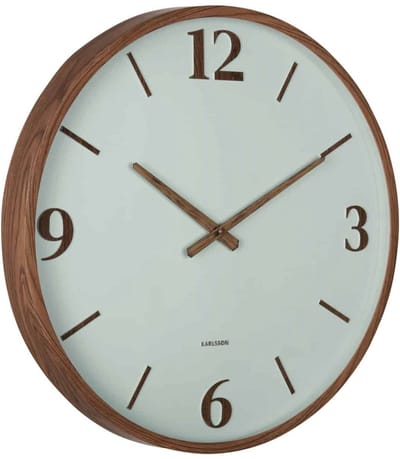 Karlsson Wandklok Detalle Large - Grijsjade - Ø50.8cm - Wandklok Modern