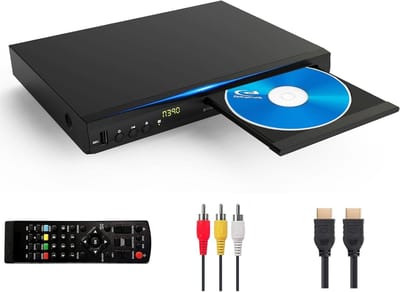 Blu-ray dvd speler - Multimedia afspeler - Films en muziek - Full HD 1080p - Regio B/2 - Zwart